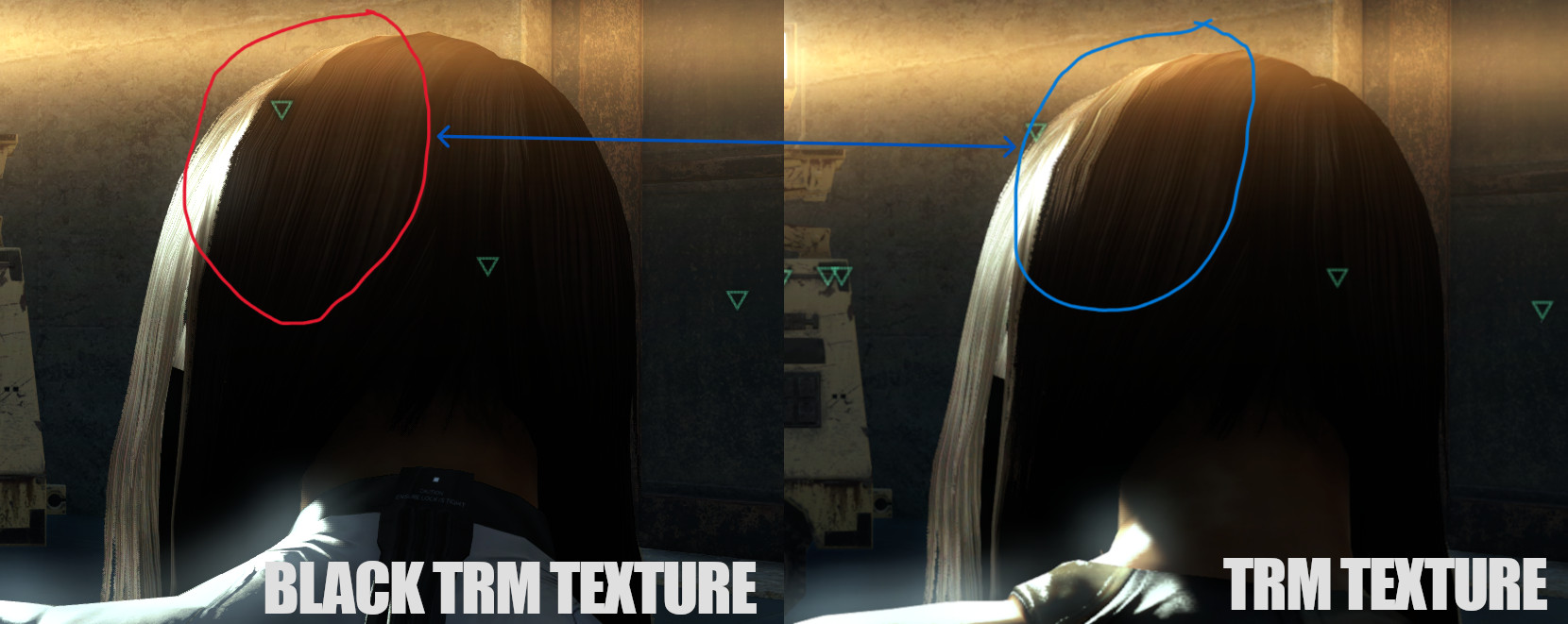 TRM texture effect in game