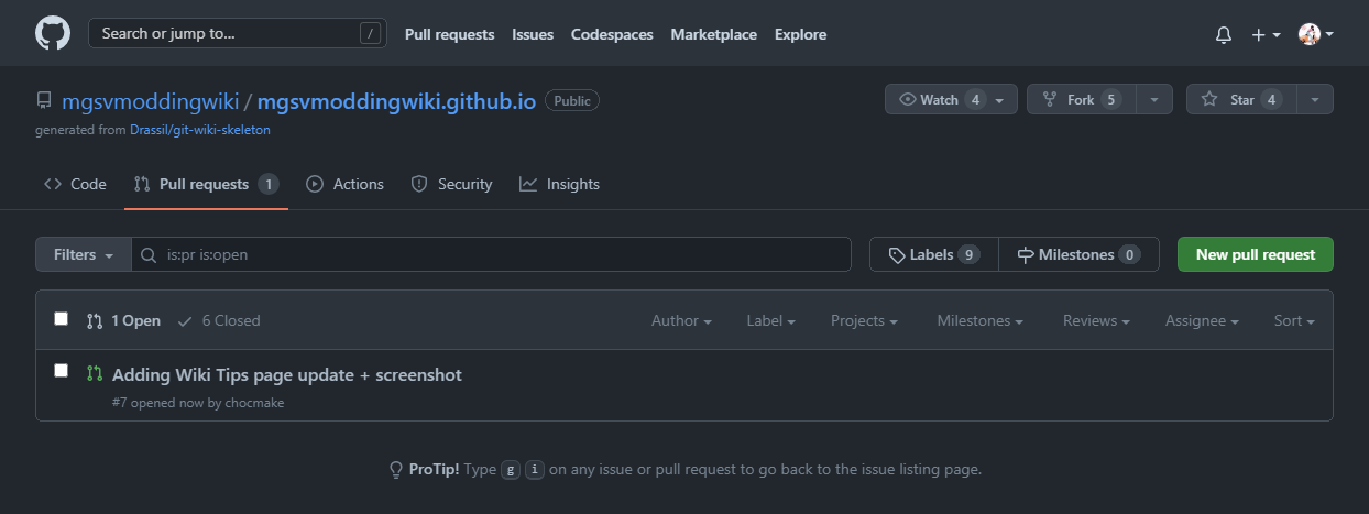 Using Github.com | MGSV Modding Wiki